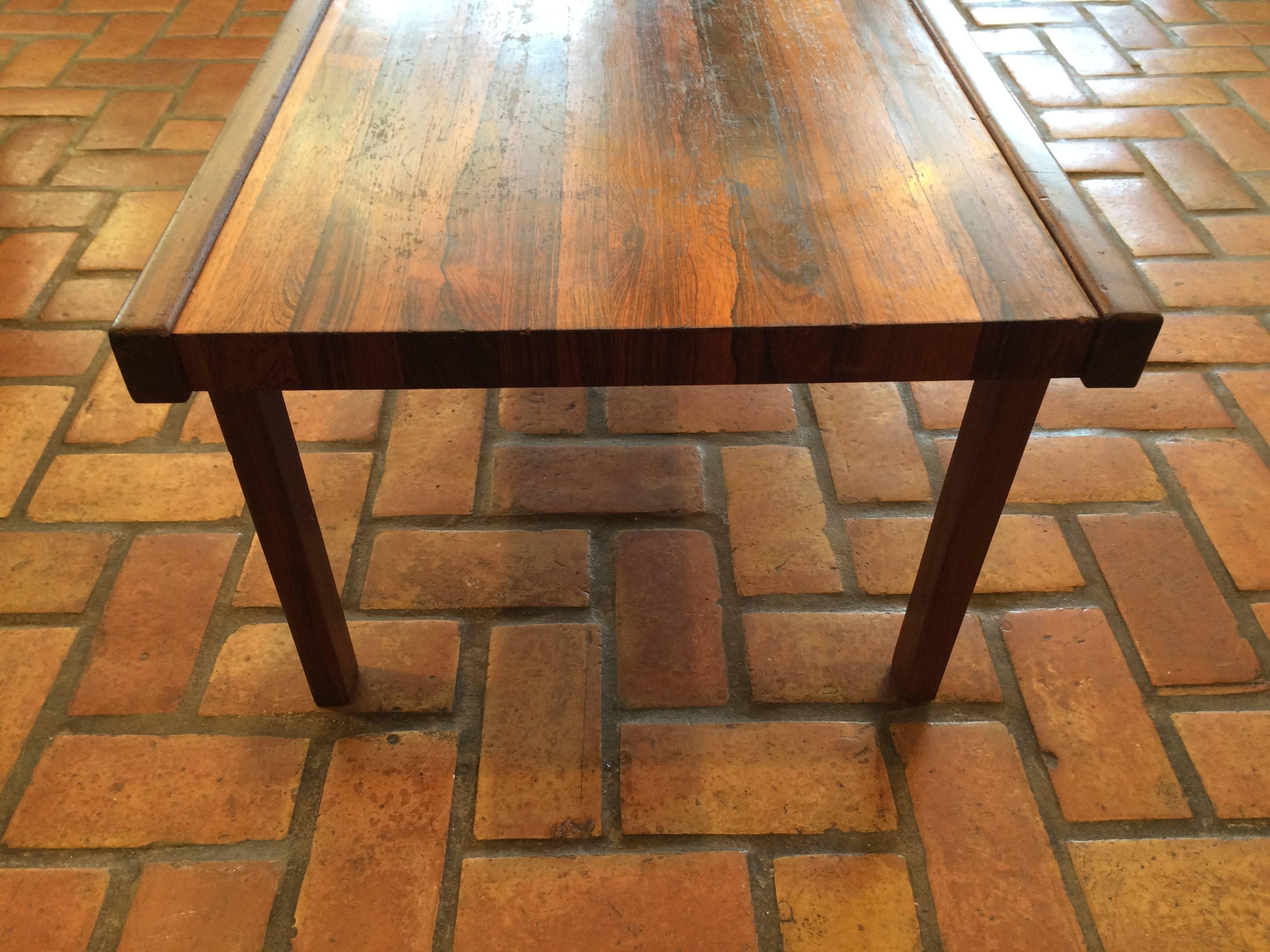 Scottish A.H. McIntosh Mid-Century Rosewood Coffee Table