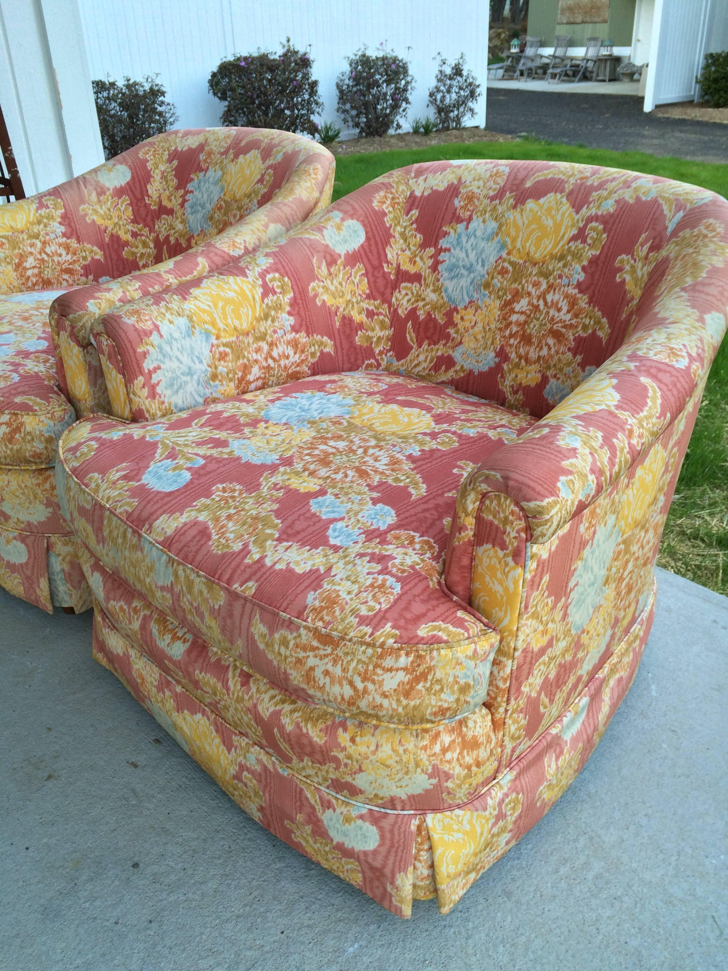 henredon club chairs for sale
