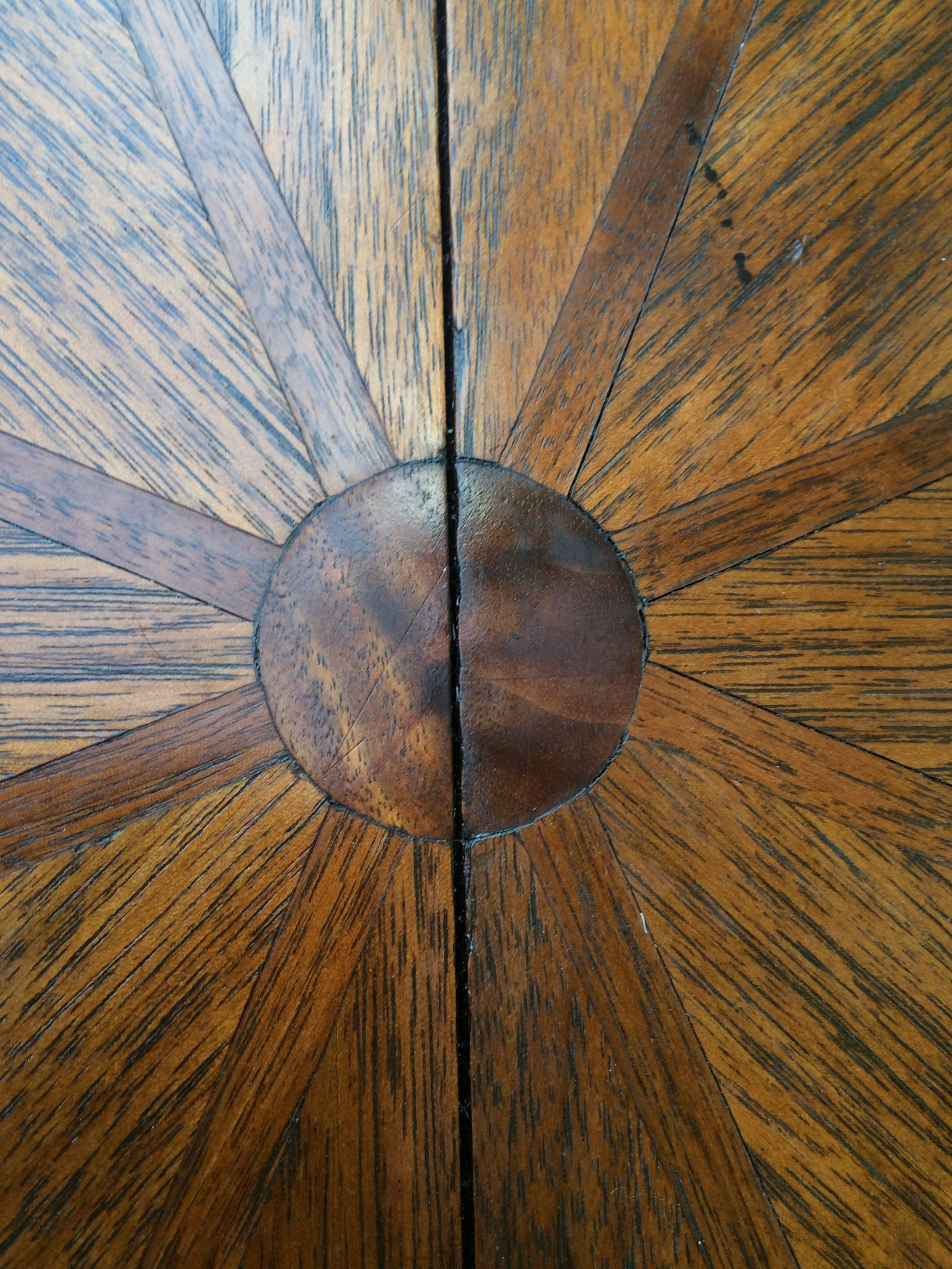 Foster-McDavid Octagonal Walnut Table 3
