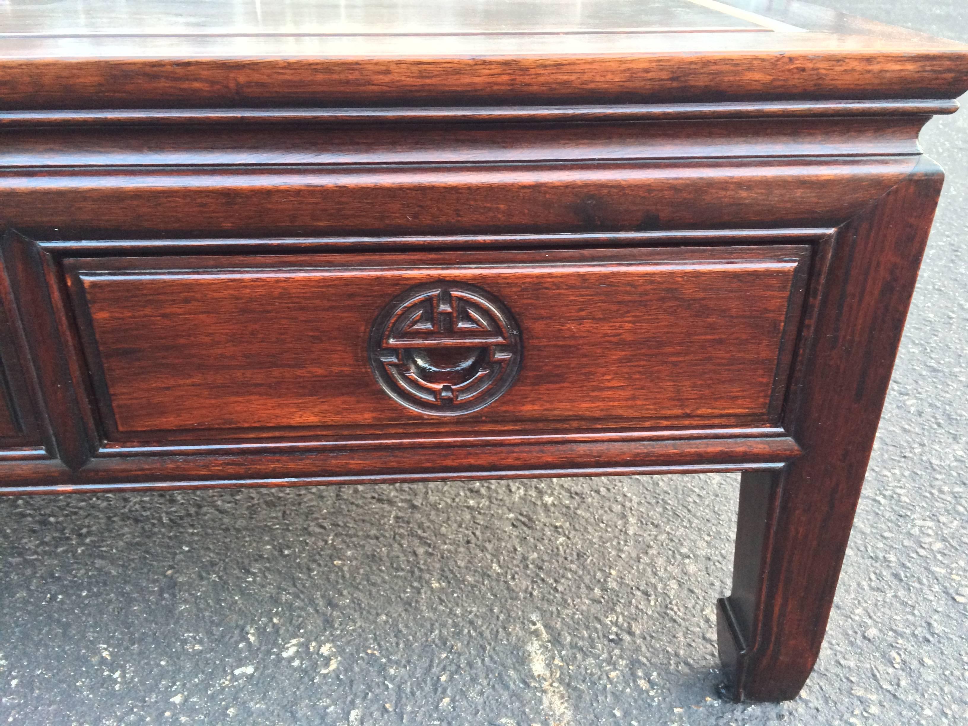 chinese rosewood coffee table