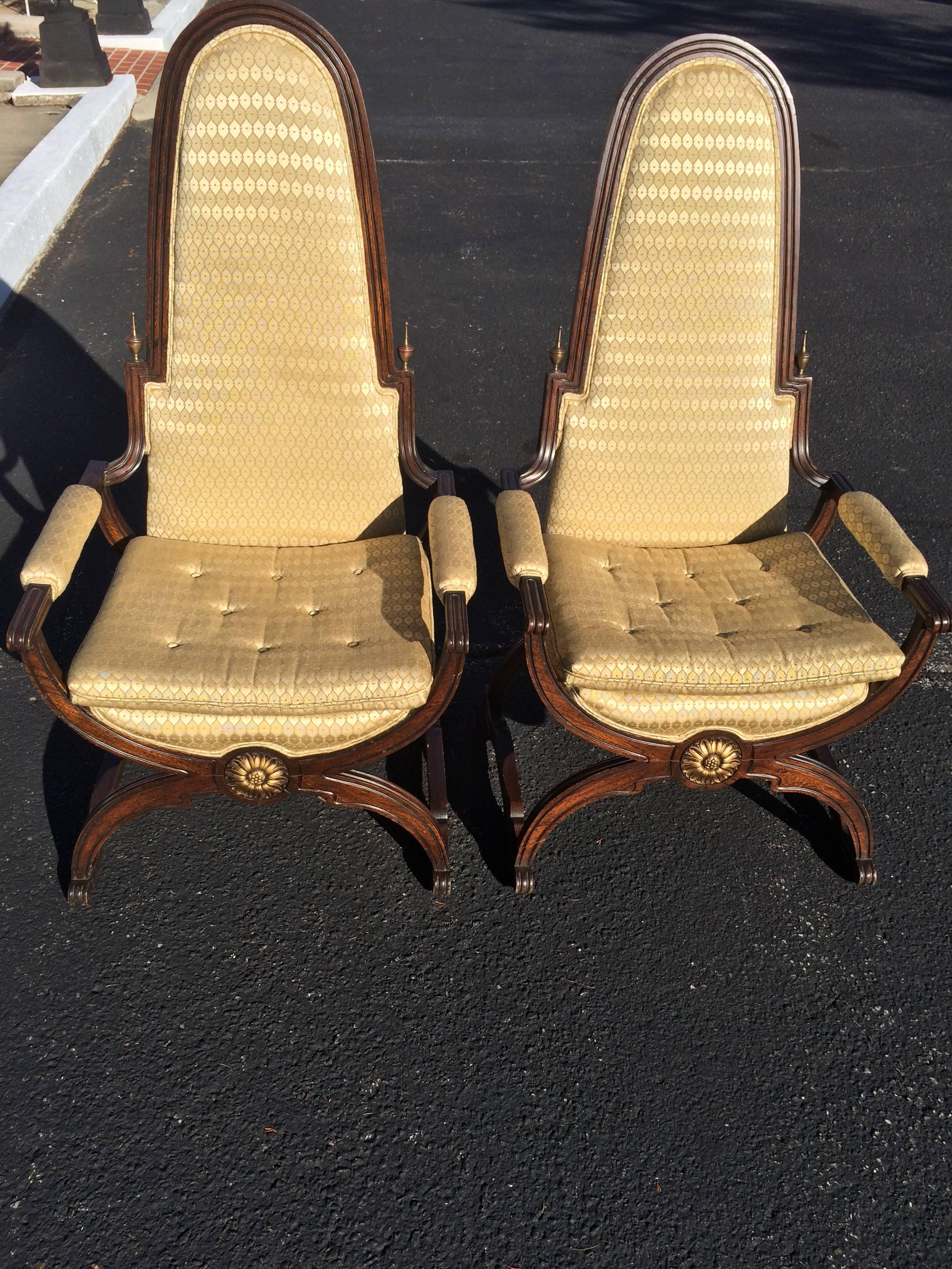 hollywood regency chairs