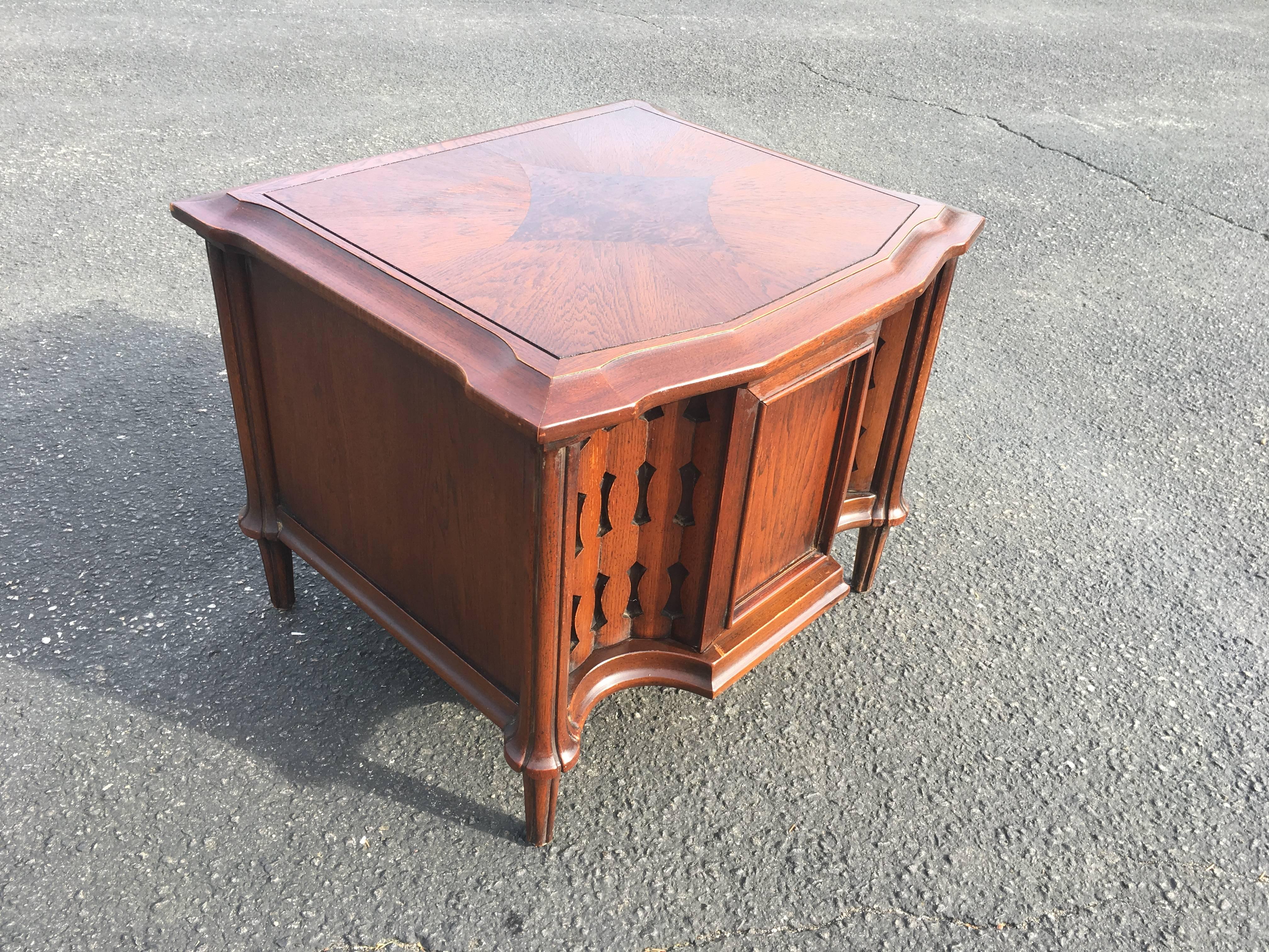 Mid-20th Century Sold-Mid-Century Brutalist Cabinet or End Table