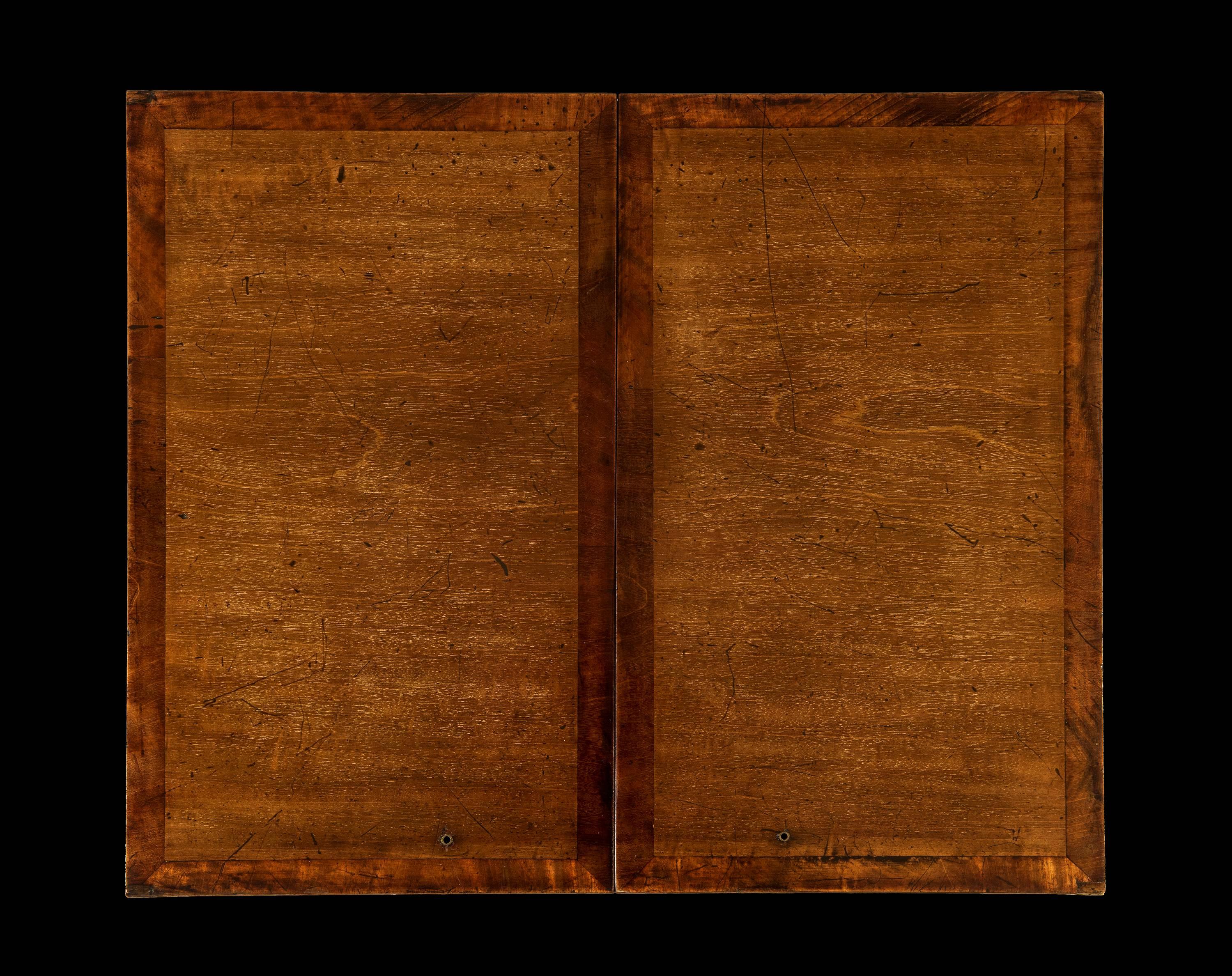 British Early 19th Century Regency Period Mahogany Metamorphic Reading Table