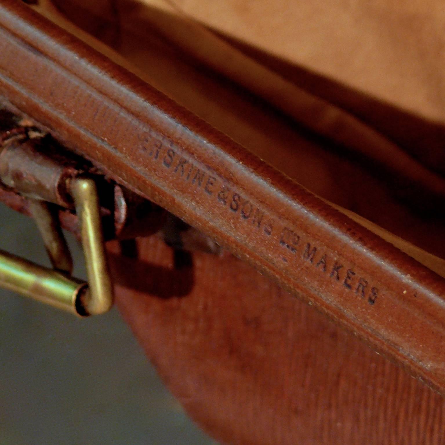 20th Century Large Leather Gladstone Bag, circa 1920