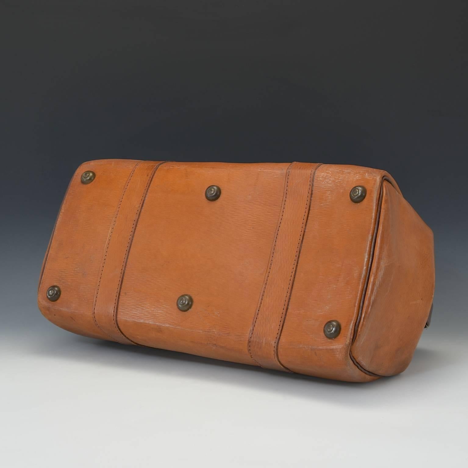 20th Century Leather Banker's Bag