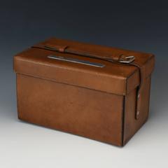 Leather Picnic Hamper for Two