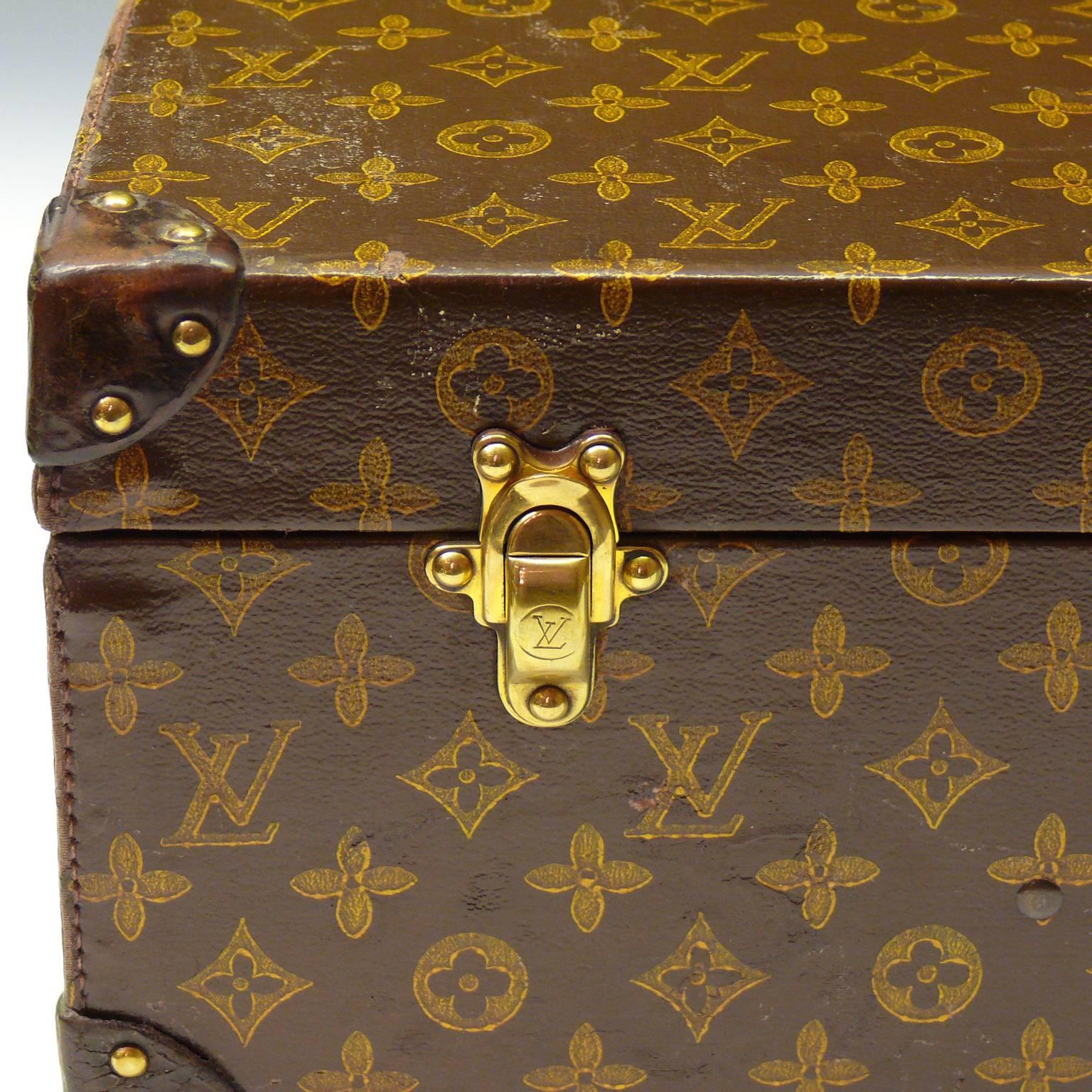 20th Century Louis Vuitton Monogram Suitcase c1945