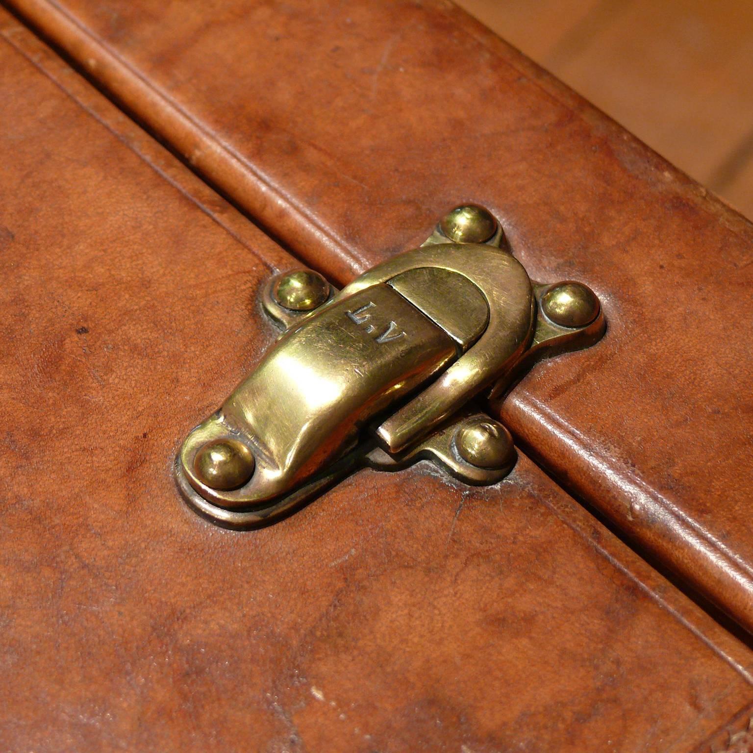 Coffret en cuir Louis Vuitton, circa 1920 2