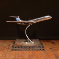 Vickers VC10 Aluminium Aircraft Model