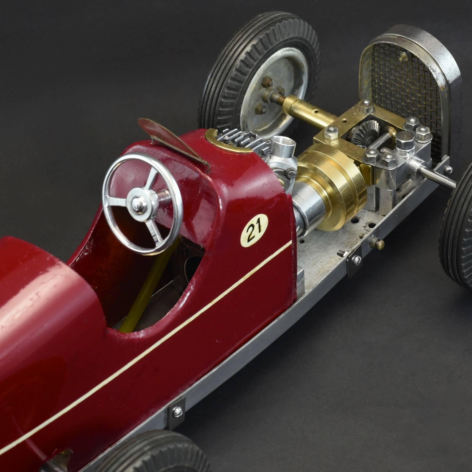 20th Century M&E 'Wasp' Bugatti-style Tether Car