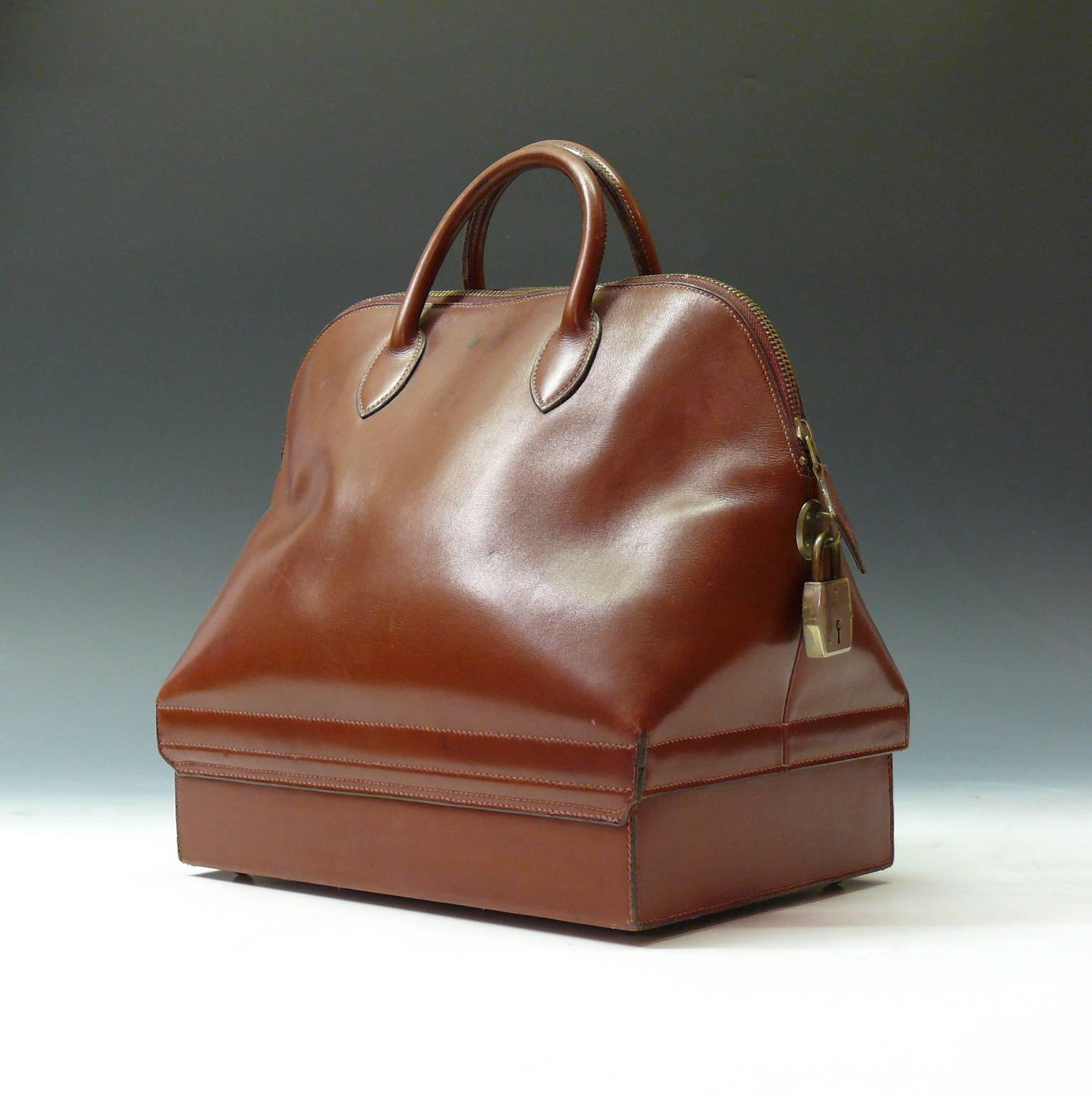 French Rare Hermes Mallette Bag c1935