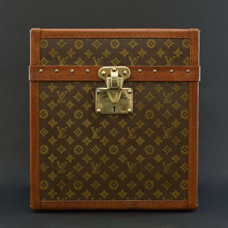 Louis Vuitton Monogram Hat Box trunk c1910