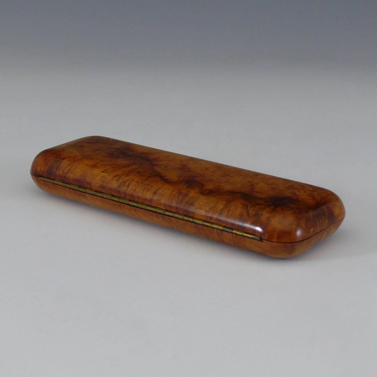Russian Karelian Birch Cigar Case