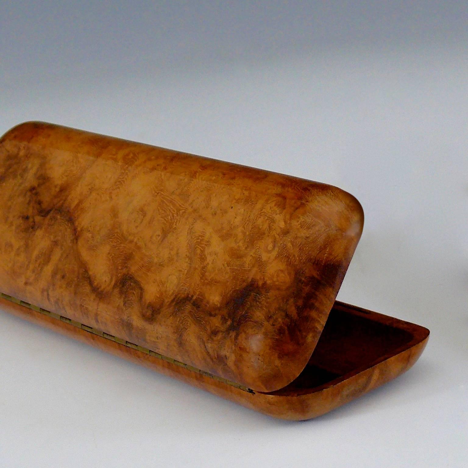 Wood Karelian Birch Cigar Case