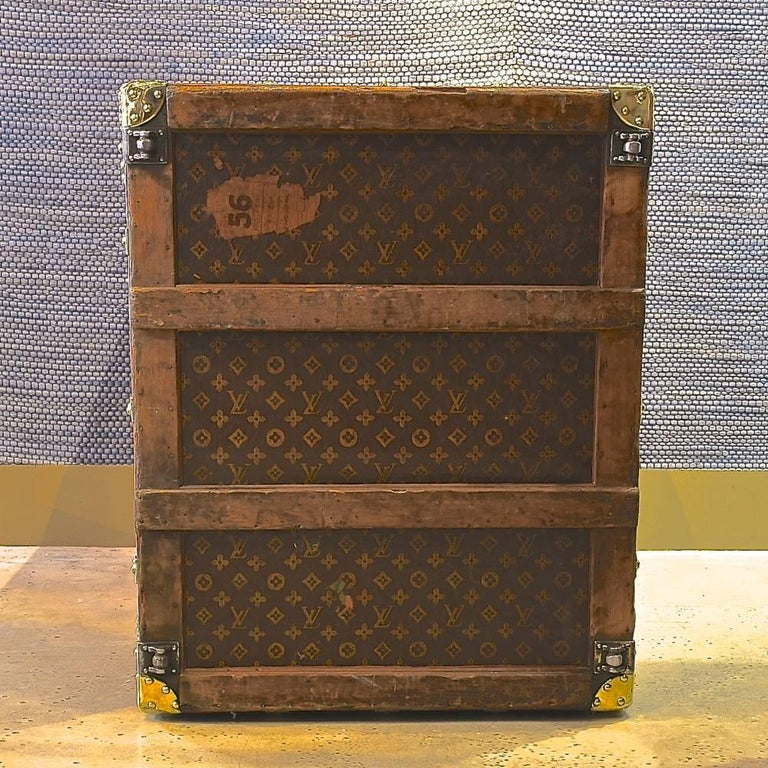 Exceptionally Large Louis Vuitton Wardrobe Trunk c1916 For Sale at 1stdibs