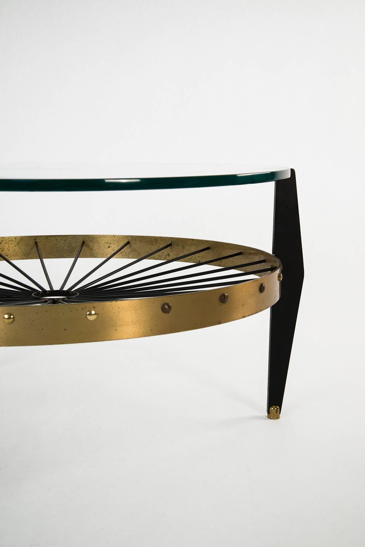 Mid-Century Modern Italian Low Table from the 1950s