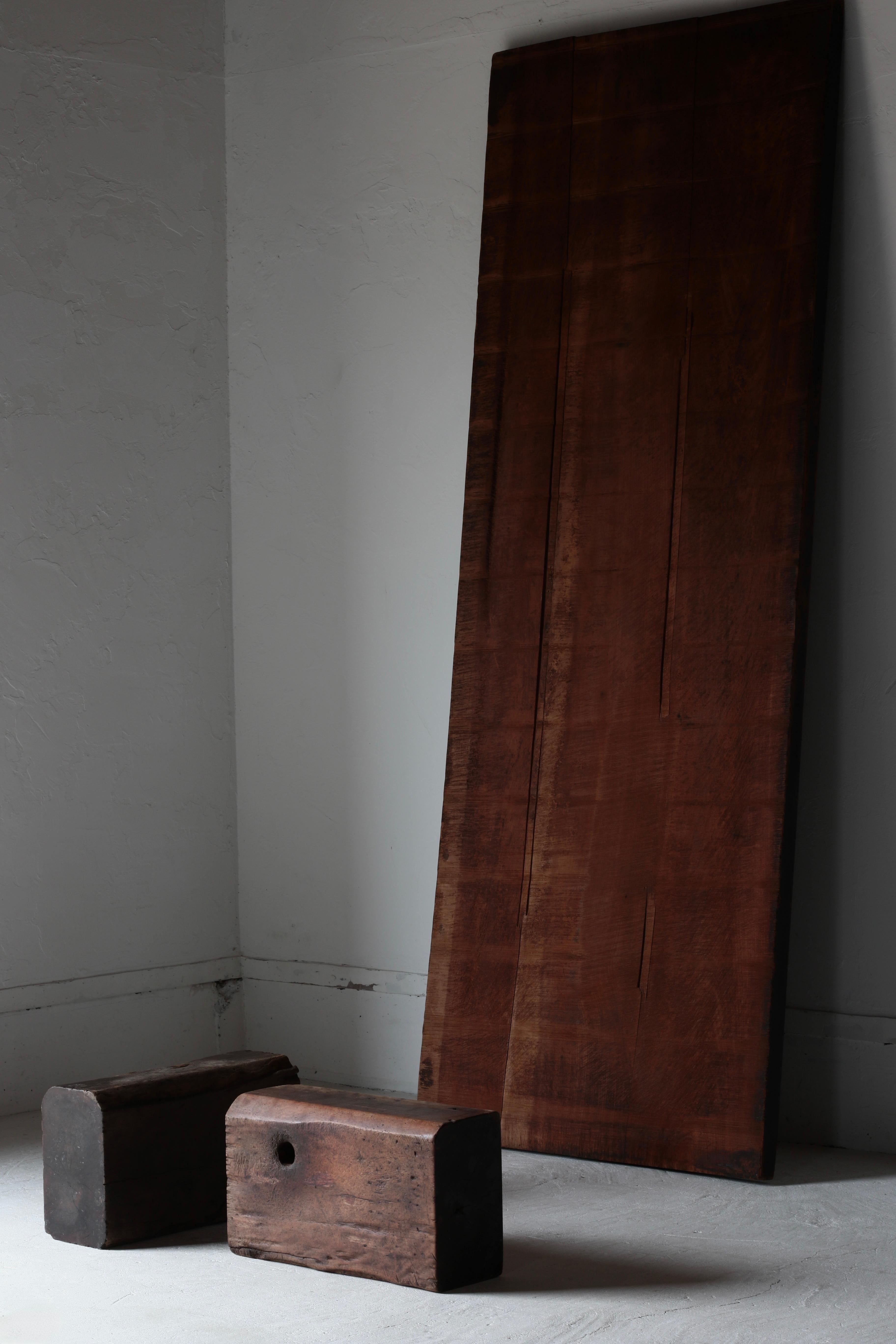 Japanese Antique Large Low Table / Sofa Table / 1868-1912s Wabi-Sabi For Sale 7