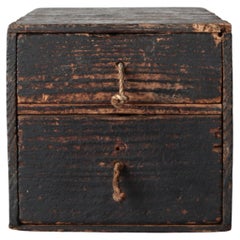 Japanese Antique Small Drawer / Storage / 1868-1912s / Wabi-Sabi Mingei