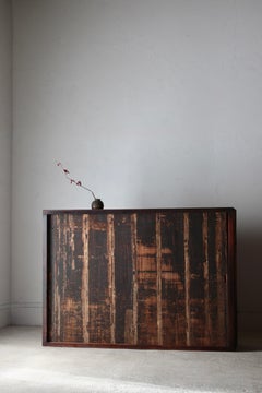 Japanese Antique Large Tansu / Cabinet Sideboard / 1868-1912s / Wabi-Sabi