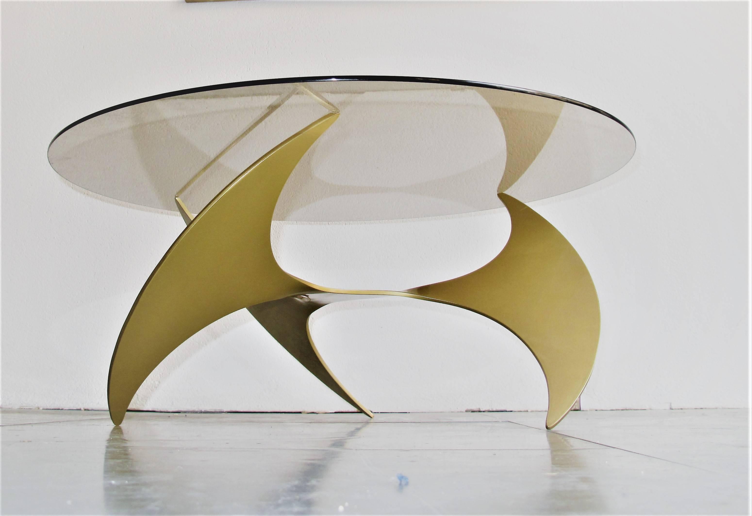 Mid-Century Modern Knut Hesterberg Propeller Table