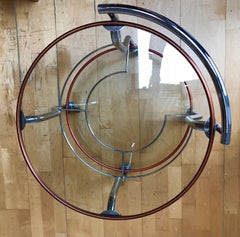 Rolling Trolley Bar from 1940s, Bauhaus Style