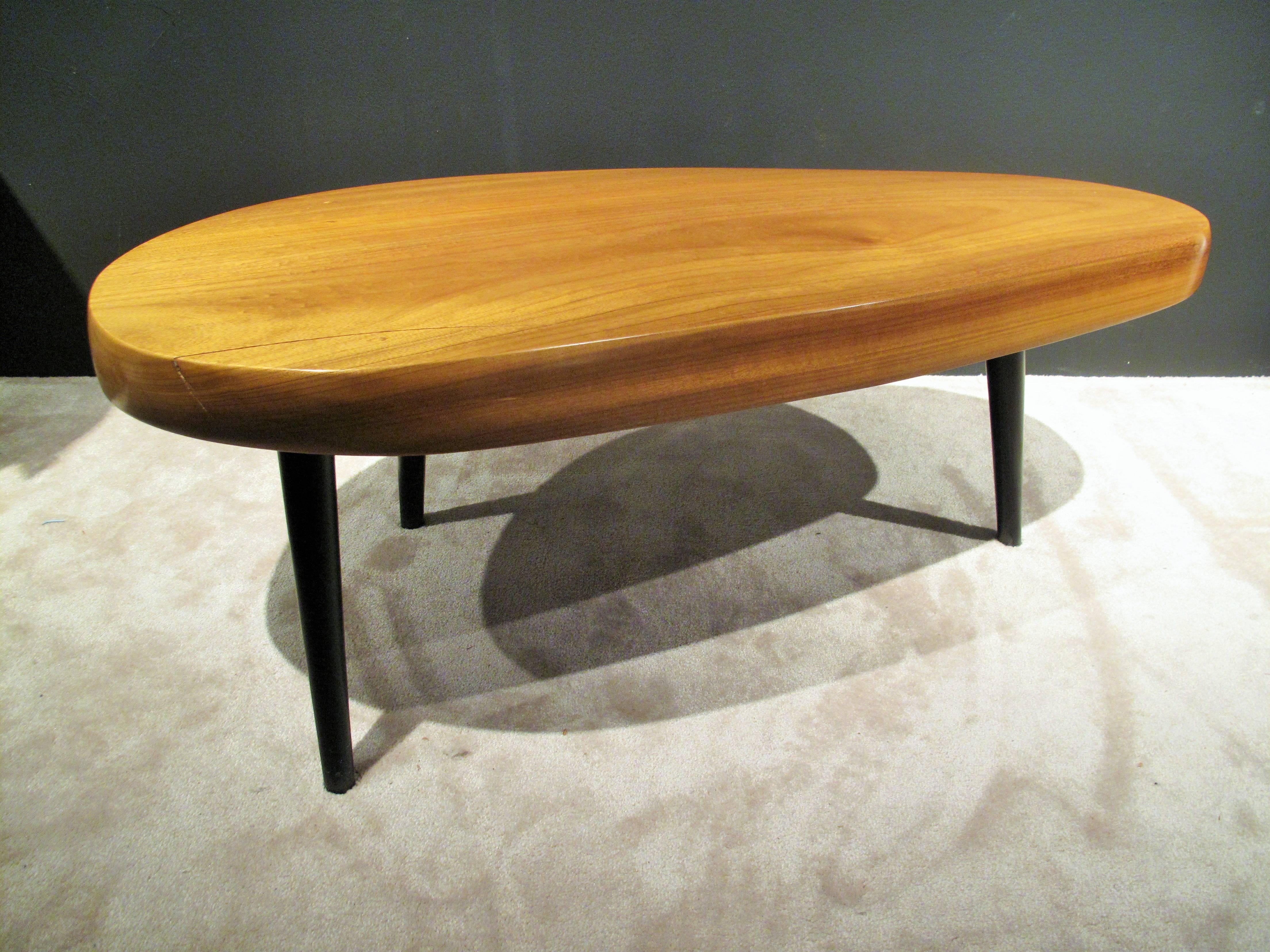Mid-Century Modern Free-Form Table Perriand style of