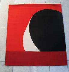 Rare Emile Gilioli's 1970s Aubusson Raymond Picaud Tapestry