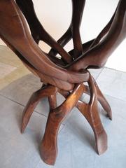 French Mahogany Art Deco Gueridon