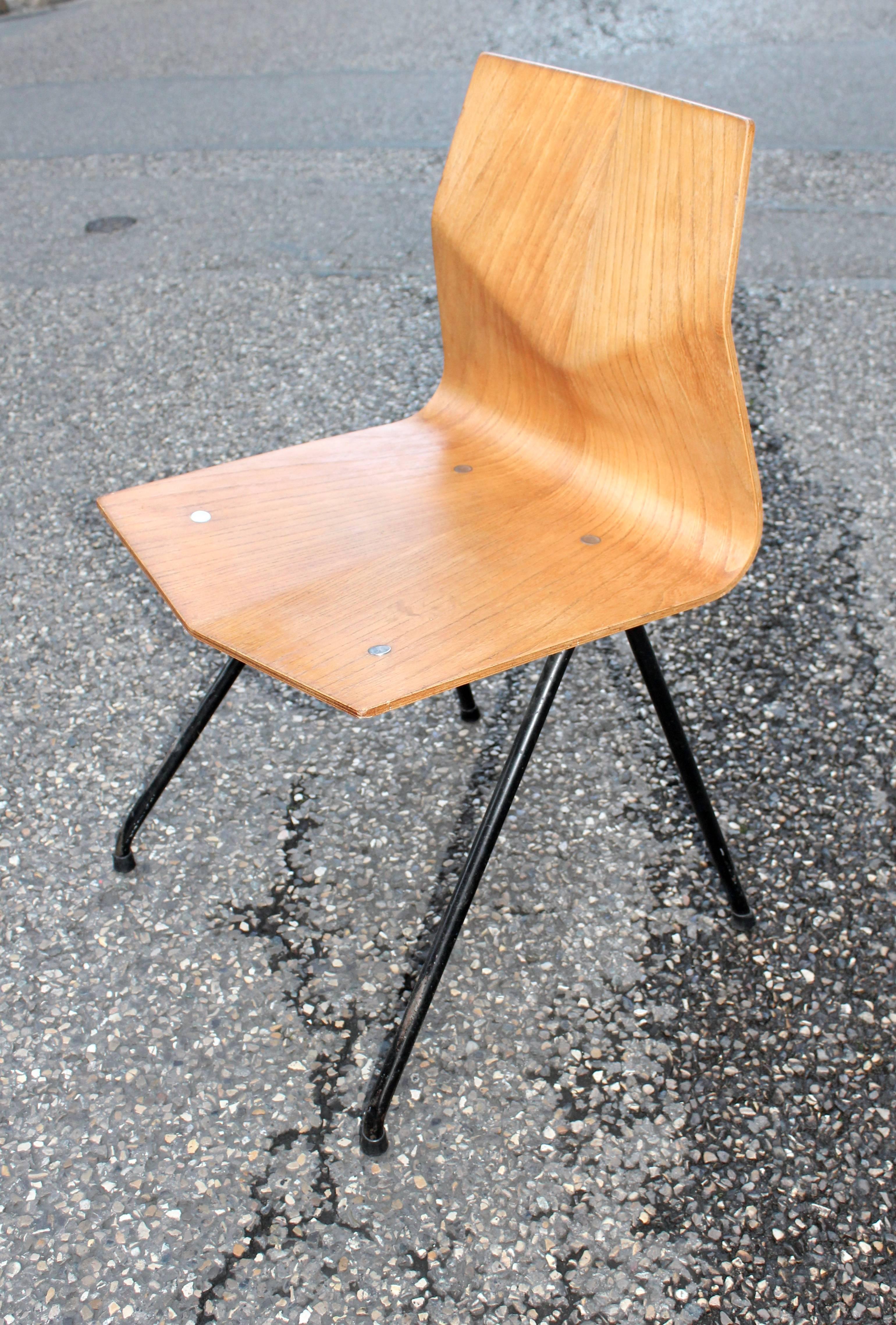 Mid-Century Modern Jean René Caillette Diamant Chair Steiner, 1961