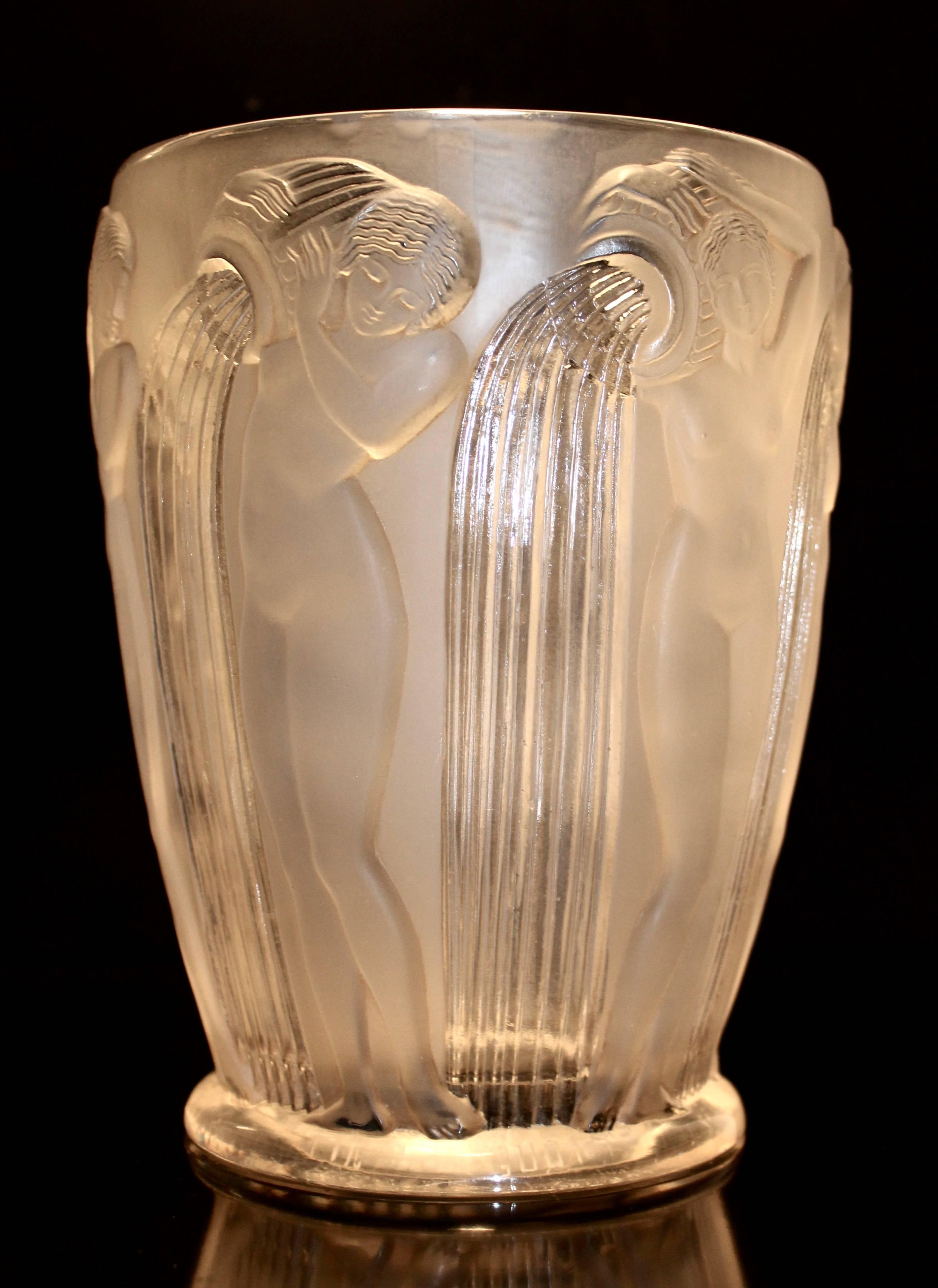 René Lalique (1860-1945). 

Vase 