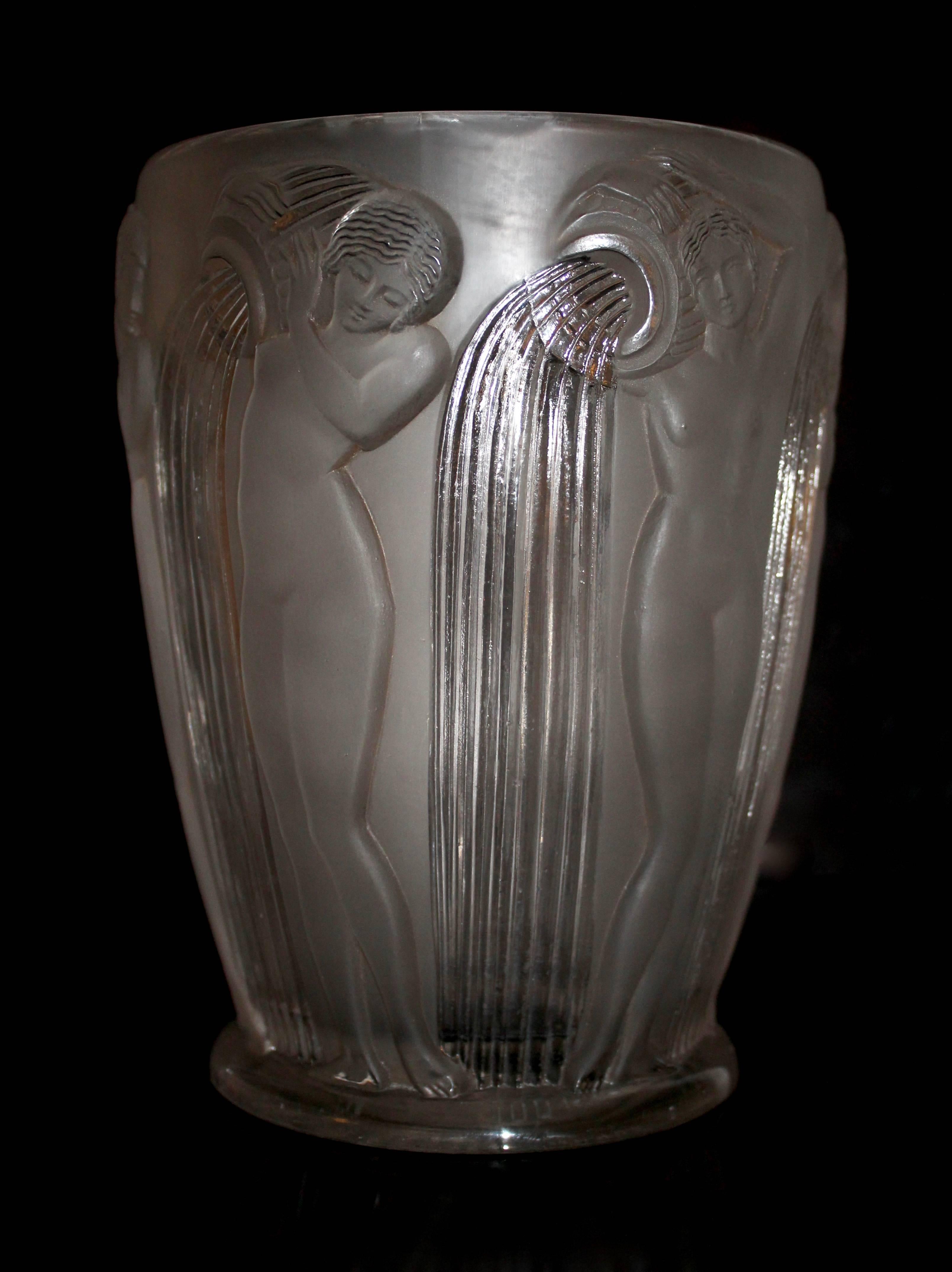 Art Nouveau René Lalique Vase 