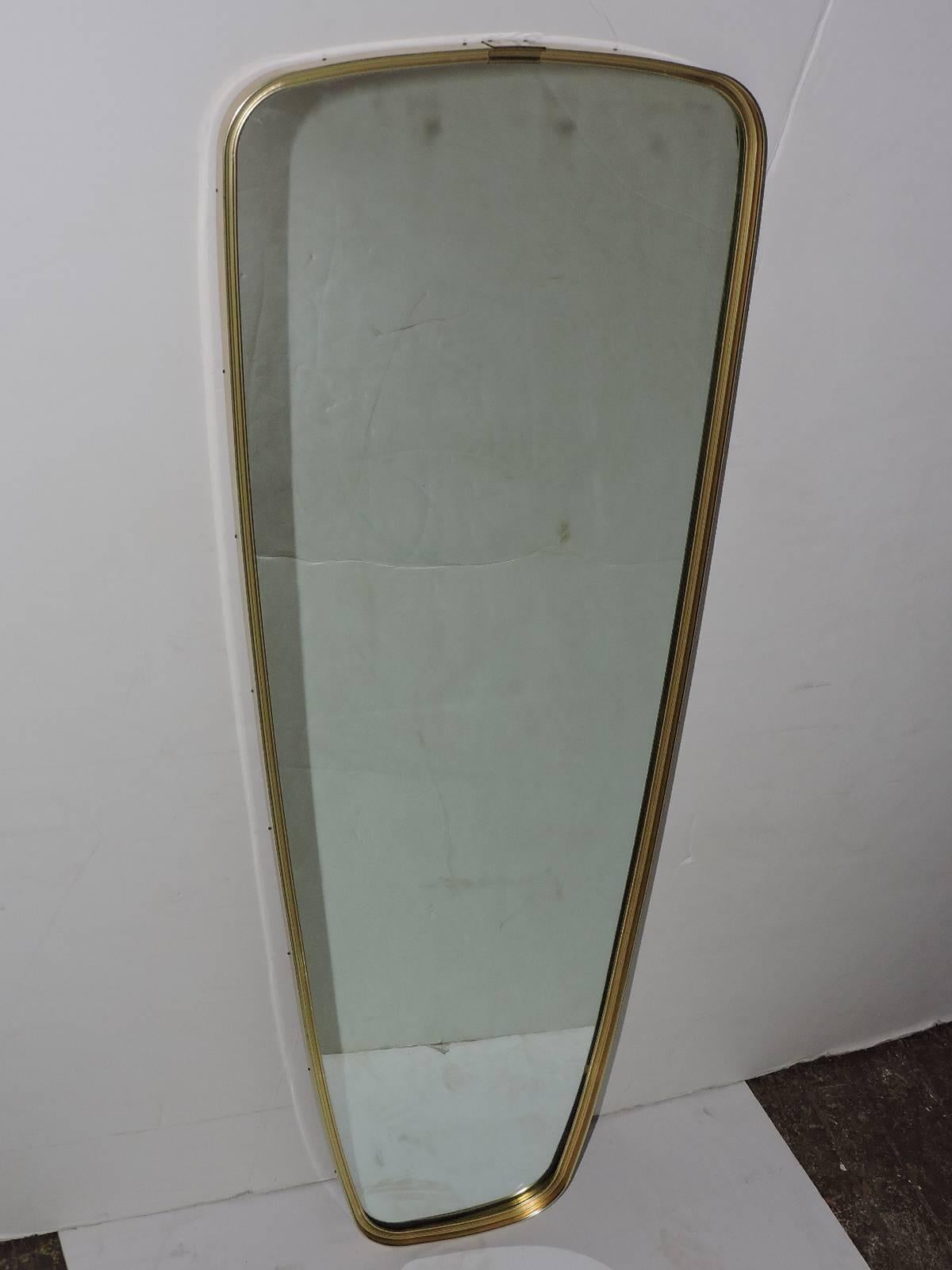  Oblong Brass Mirror 2
