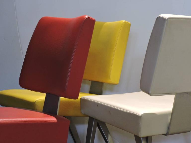 Mid20th Century GoodForm LargeSize Industrial Task Chairs For Sale at