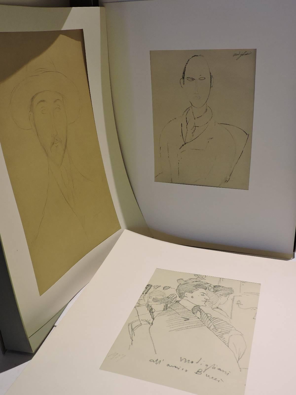 Forty-Five Drawings by Modigliani, Grove Press, Limited Edition Boxed Folio  2