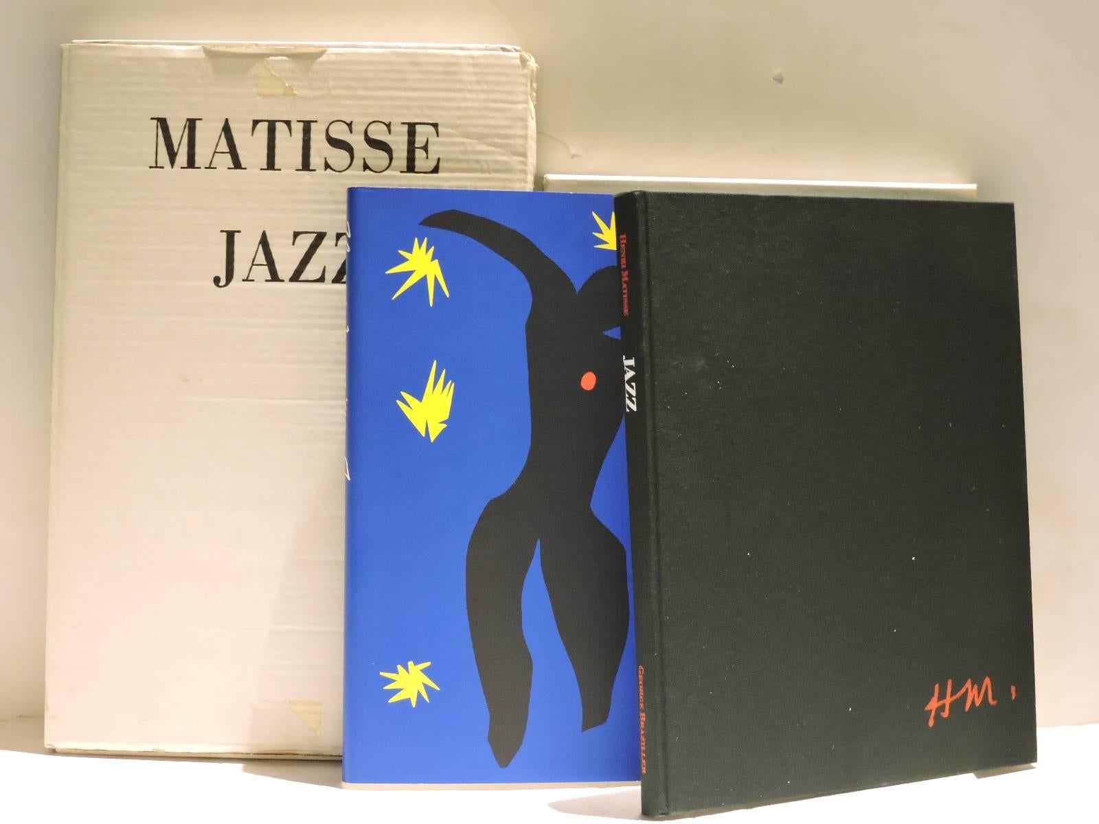 Jazz by Henri Matisse - Georges Brazilier - 1983 - 1st edition portfolio. An exceptional copy of this profusely illustrated book in brilliant color with an introduction by Riva Castleman with text by Henri Matisse translated from the French by