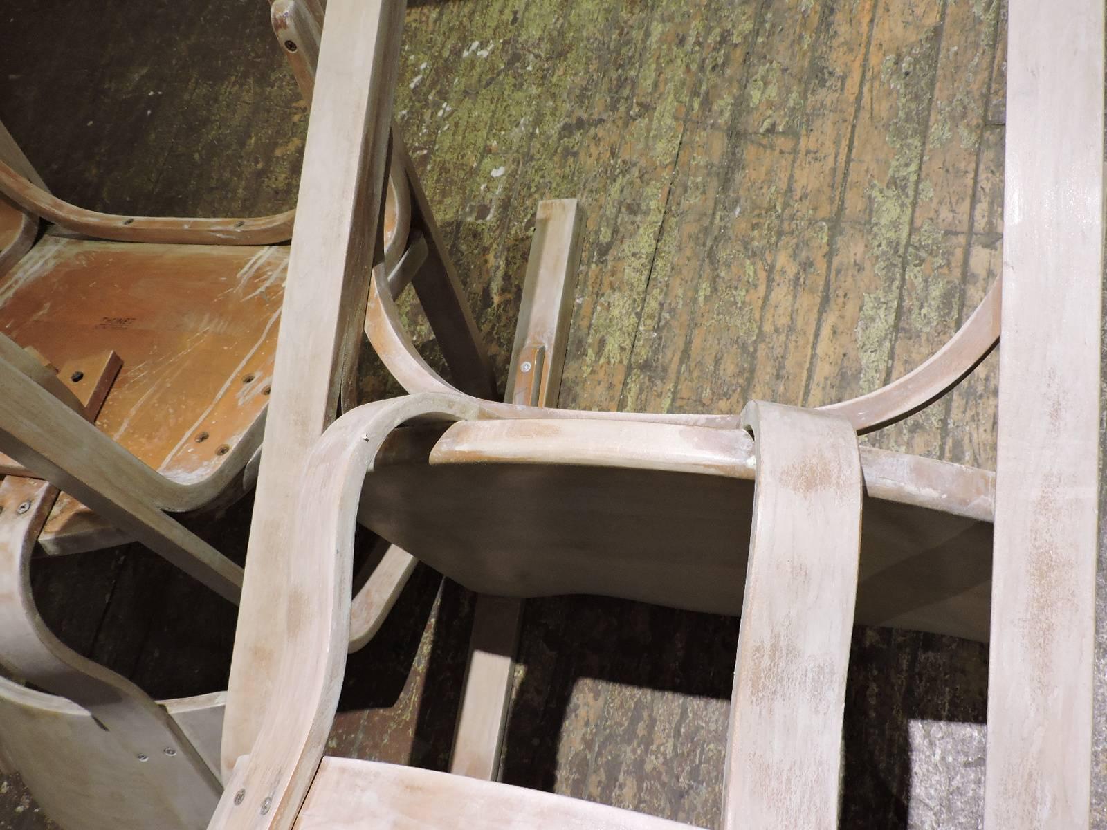 Thonet Bent Plywood Armchairs 1