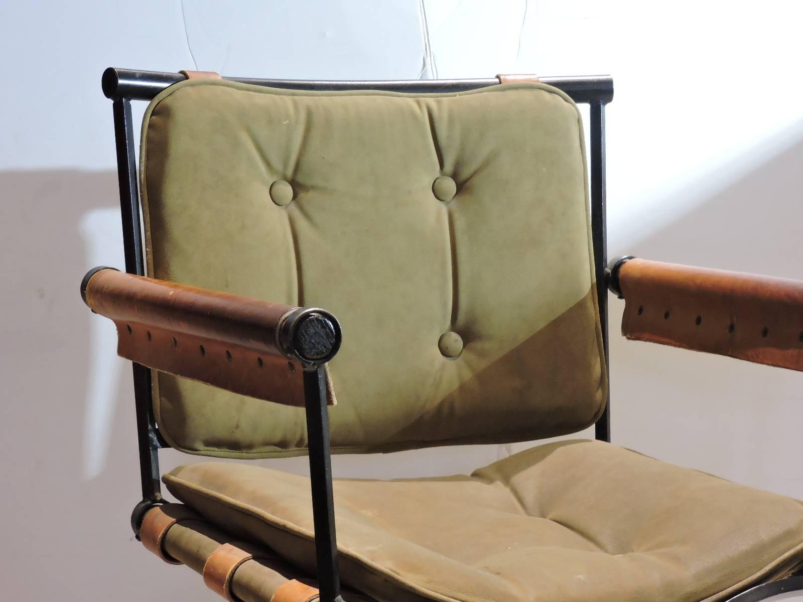 20th Century  Campaign Chair by Cleo Baldon