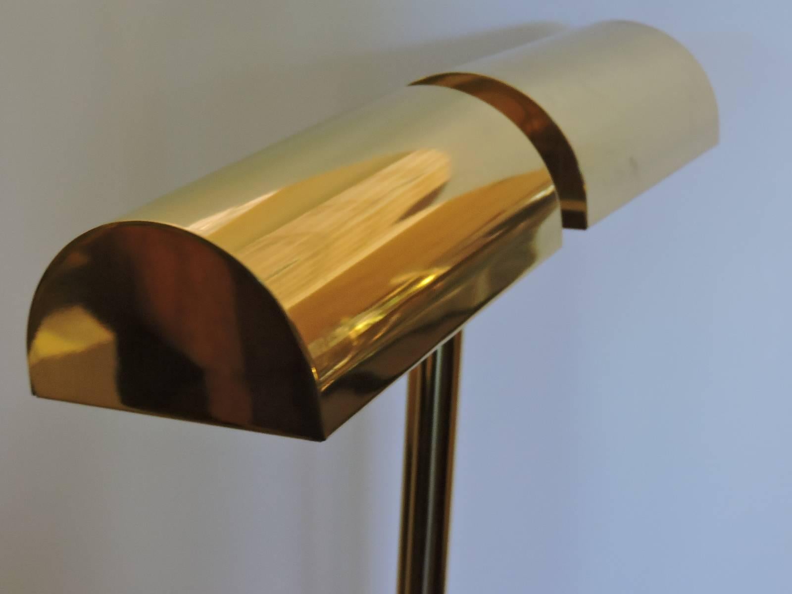 20th Century  Brass Floor Lamp by George Kovacs