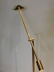 Frederick Cooper Golden Brass Pharmacy Style Floor Lamp