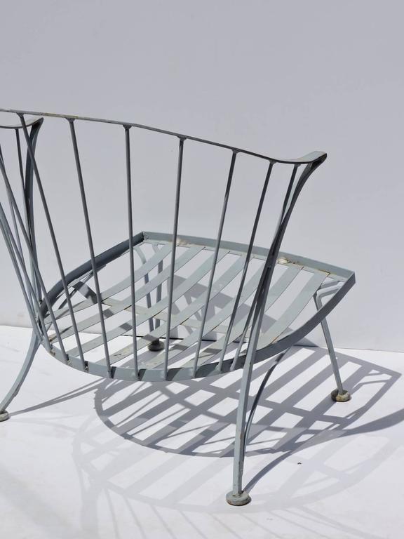 Russell Woodard Pinecrest Lounge Chair and Ottoman at 1stDibs