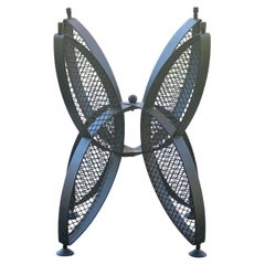 Maurizio Tempestini for Salterini Wrought Iron Butterfly Side Table, Circa 1960