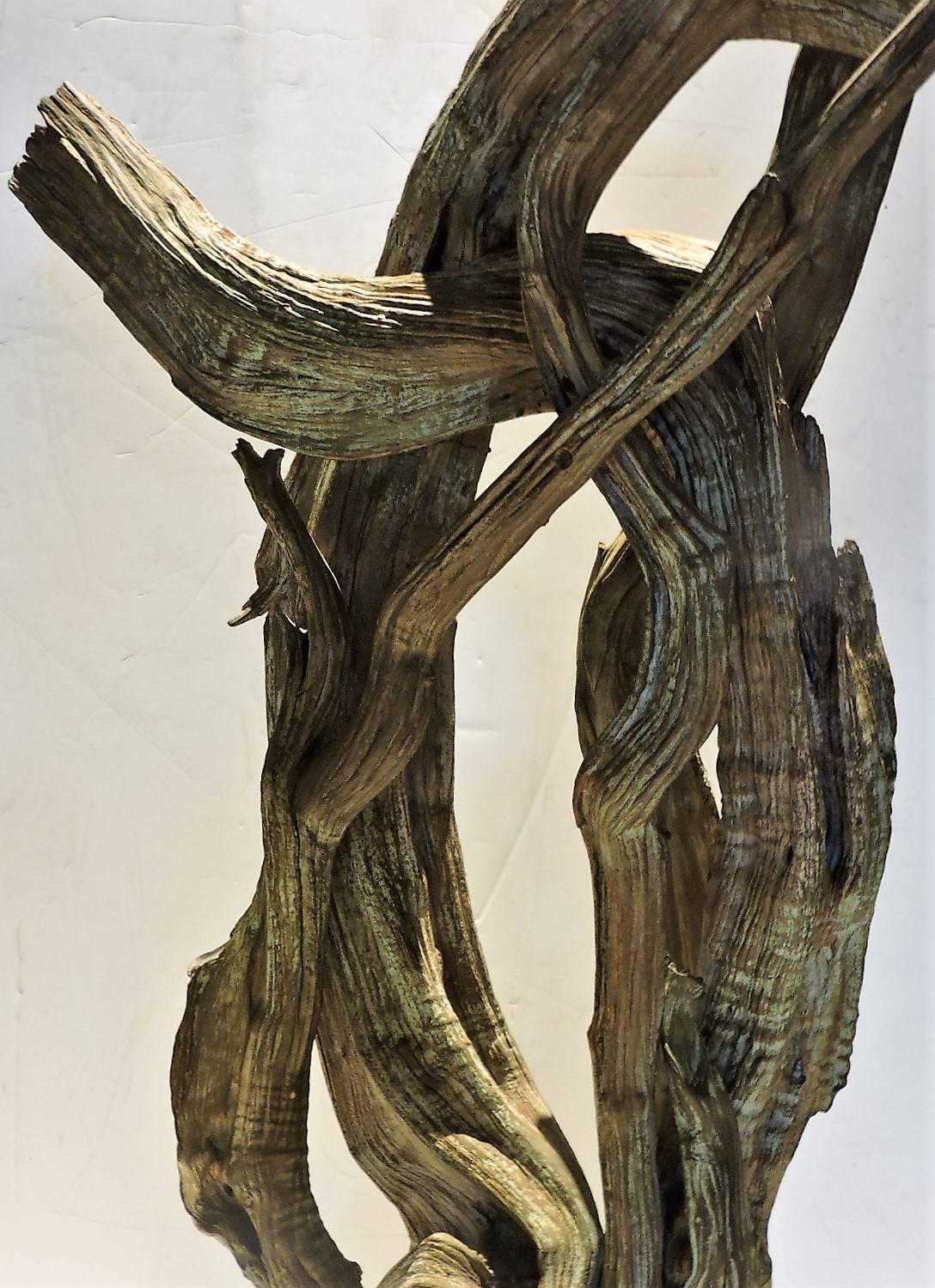 Tall Driftwood Table Lamp 2