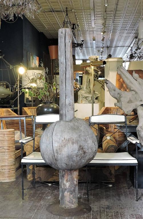 Enormous Old Witches Broom Burl Mounted Sculpture For Sale at 1stDibs brooms with sculptures
