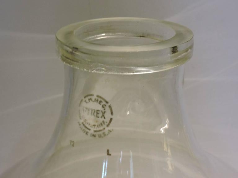 Massive Industrial Old Pyrex Laboratory Carboy Bottle at 1stDibs