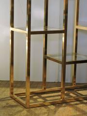Brass Etagere style of Romeo Rega