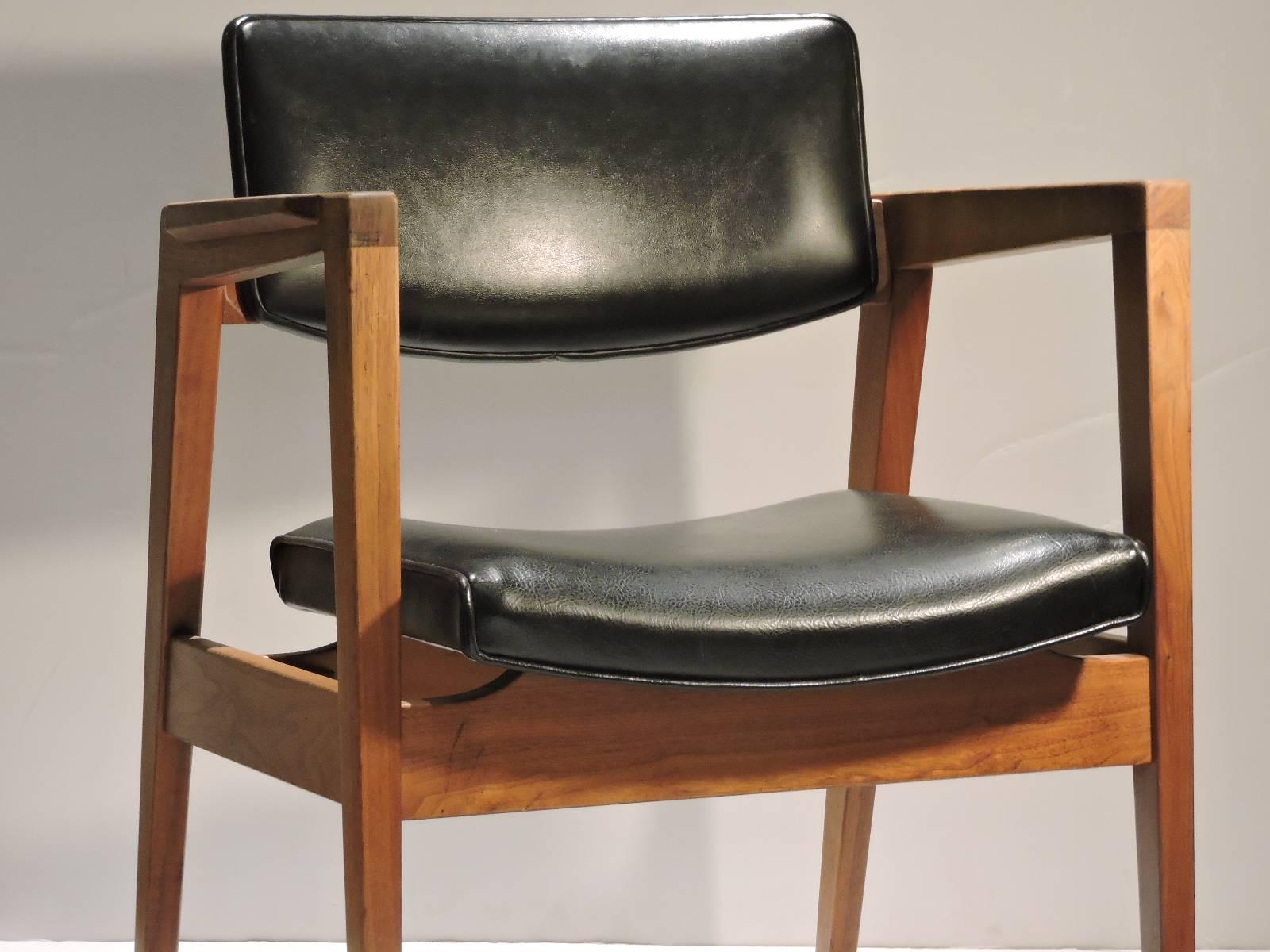20th Century  Mid Century Modern Lounge Chairs by W.H. Gunlocke
