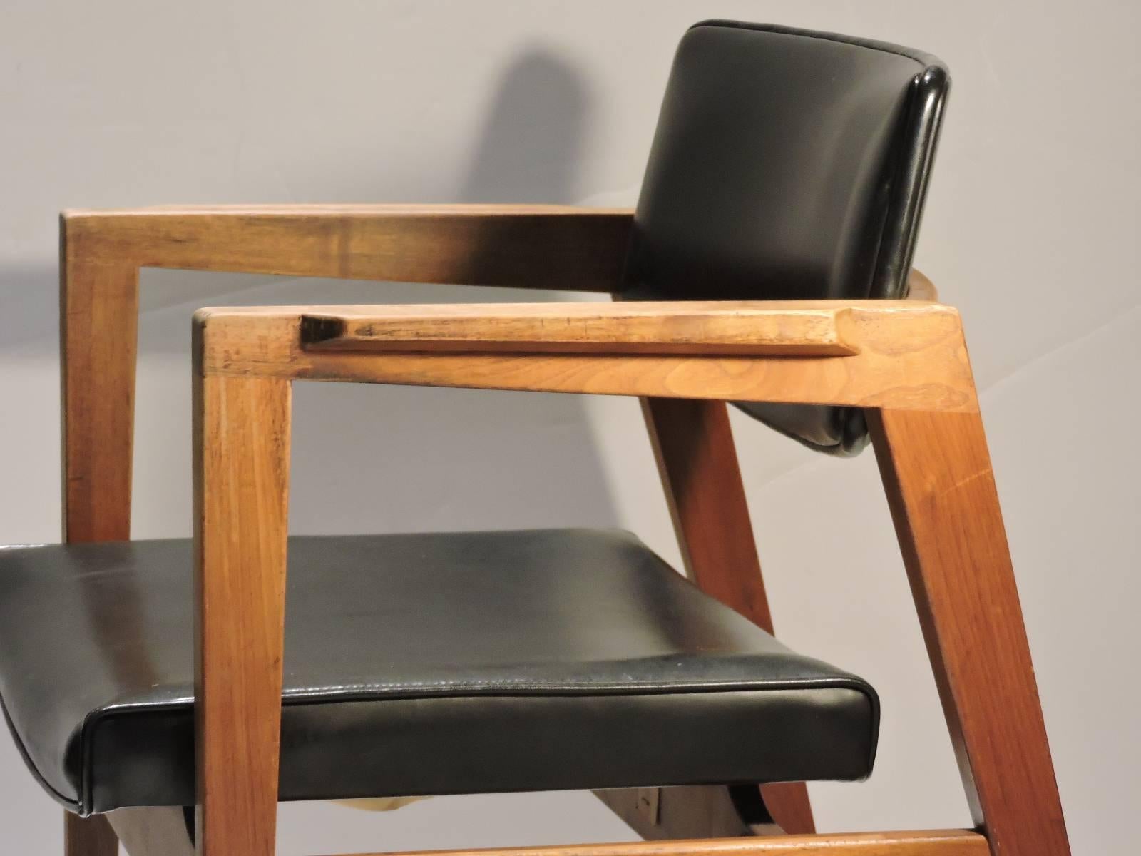 American  Mid Century Modern Lounge Chairs by W.H. Gunlocke