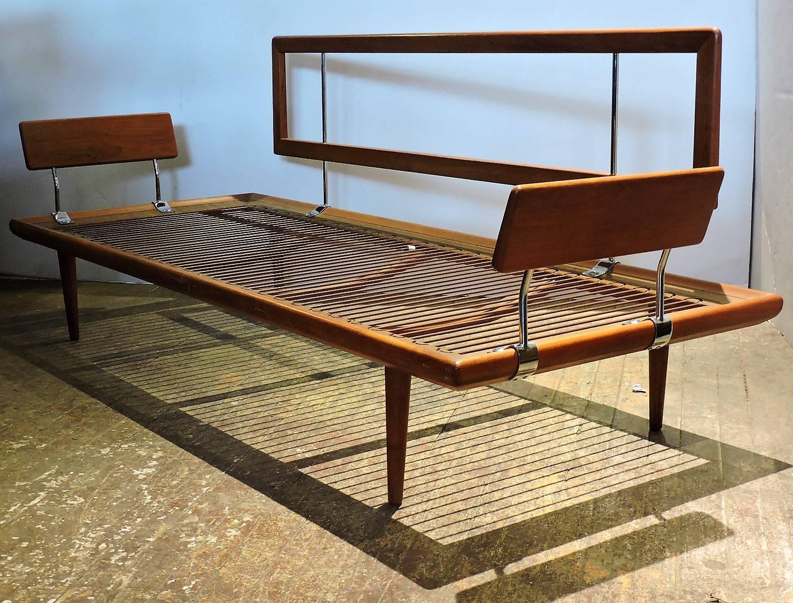 Steel Minerva Sofa by Peter Hvidt & Orla Mølgaard-Nielsen