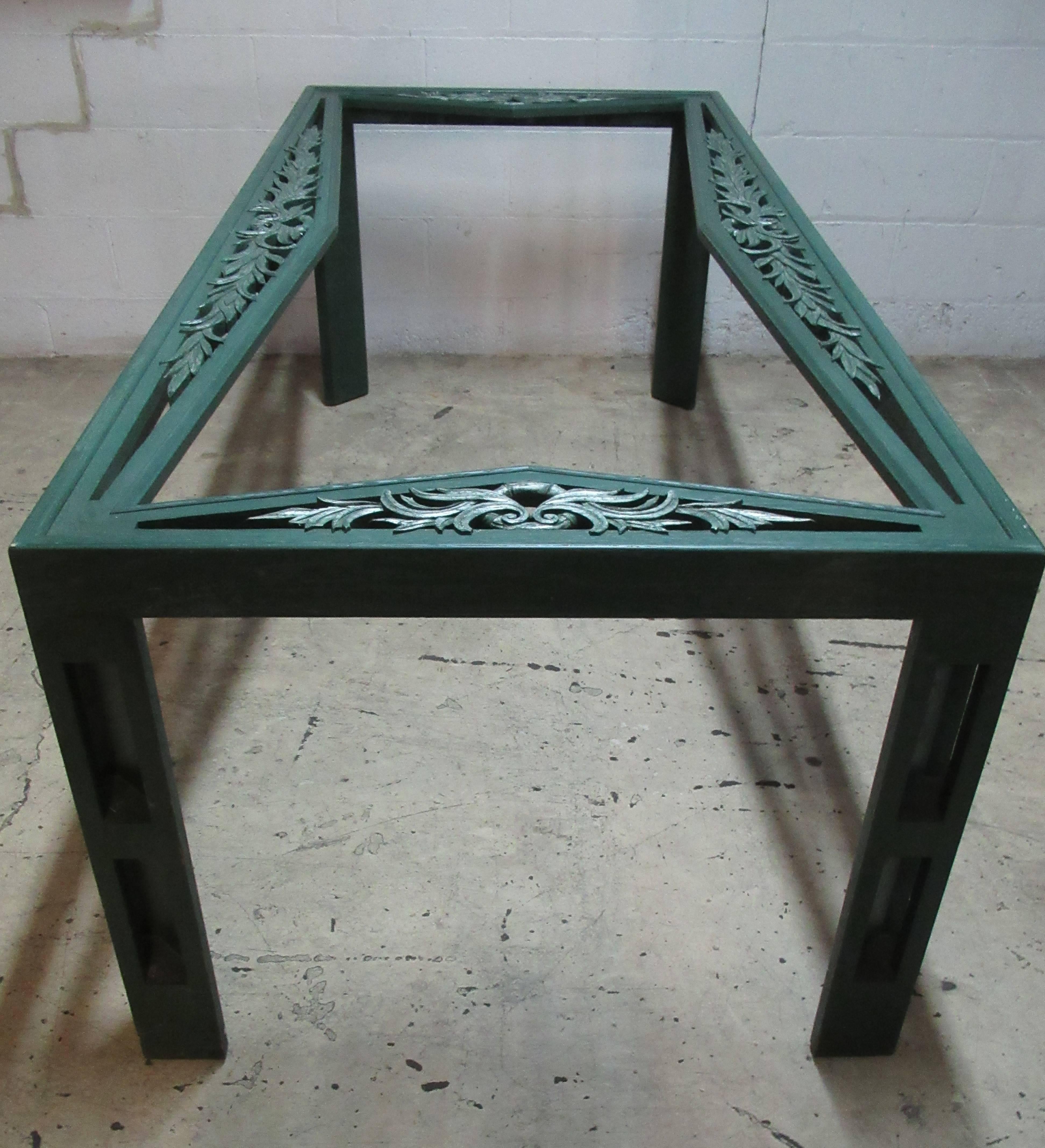 Art Deco James Mont Dining Table