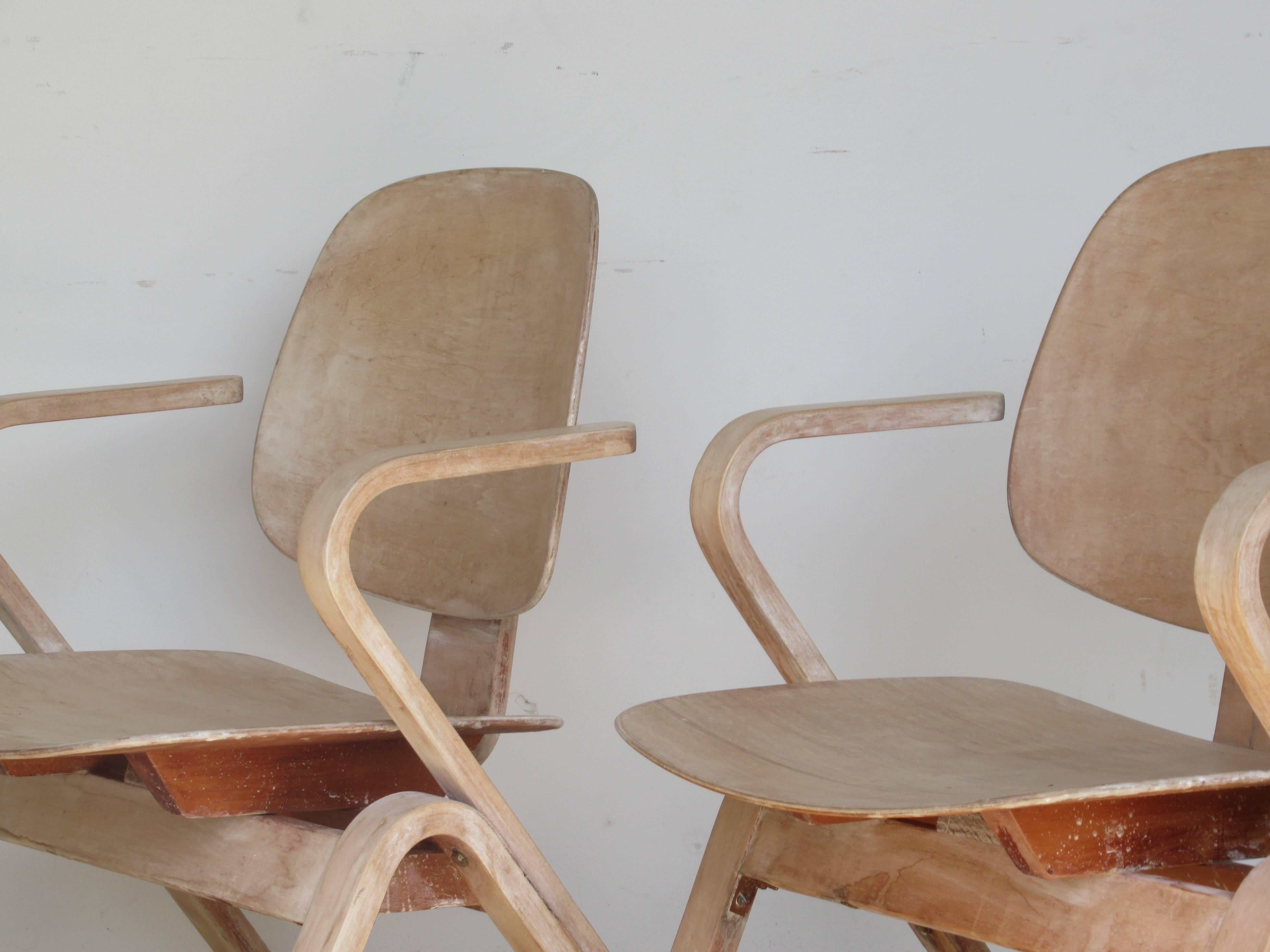 Bleached  Thonet Armchairs by Joe Atkinson